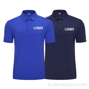 Ropa deportiva para hombre vendedora caliente de la camisa de POLO de la ropa de sport